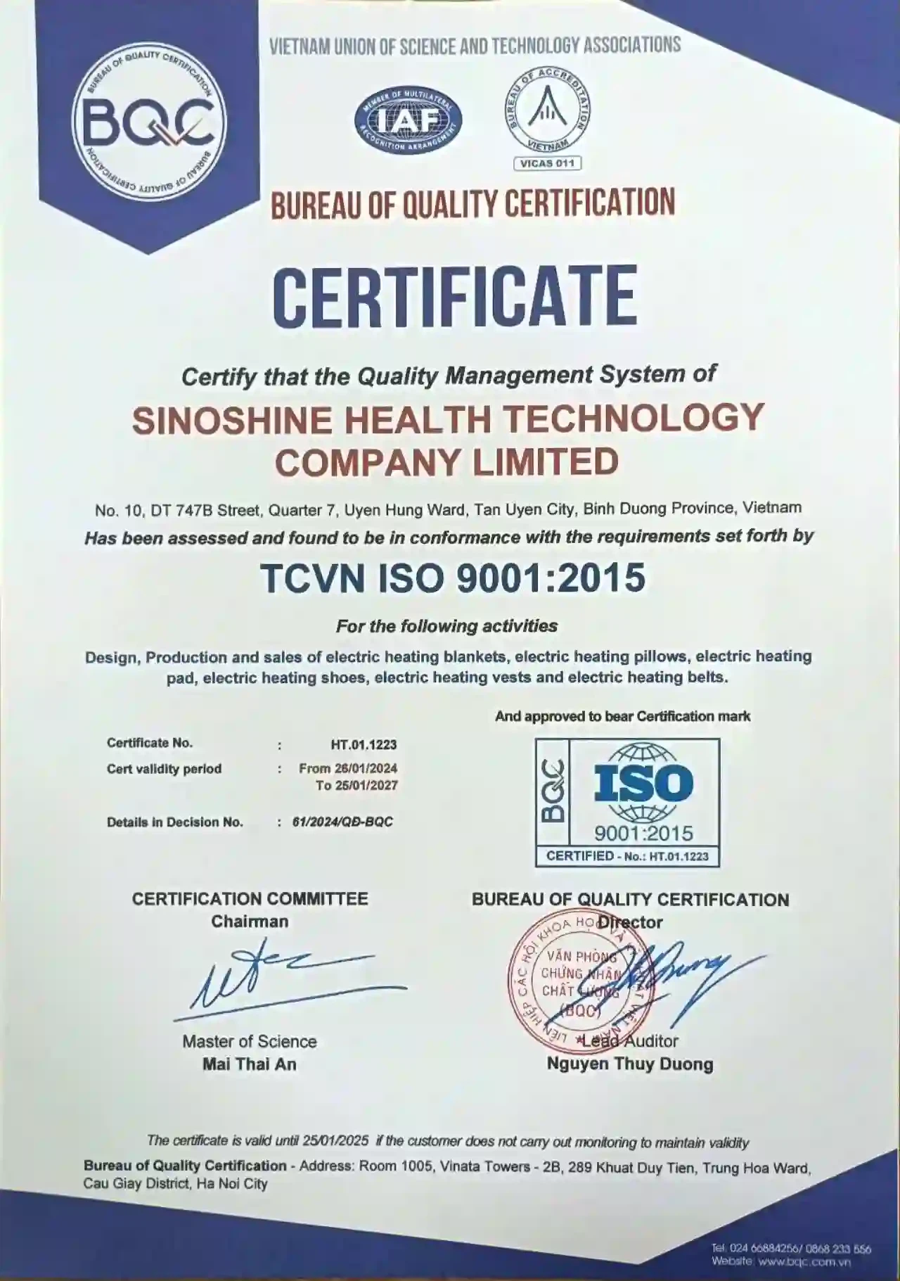 ISO 9001:2015@sshine ISO 9001:2015@sshine
