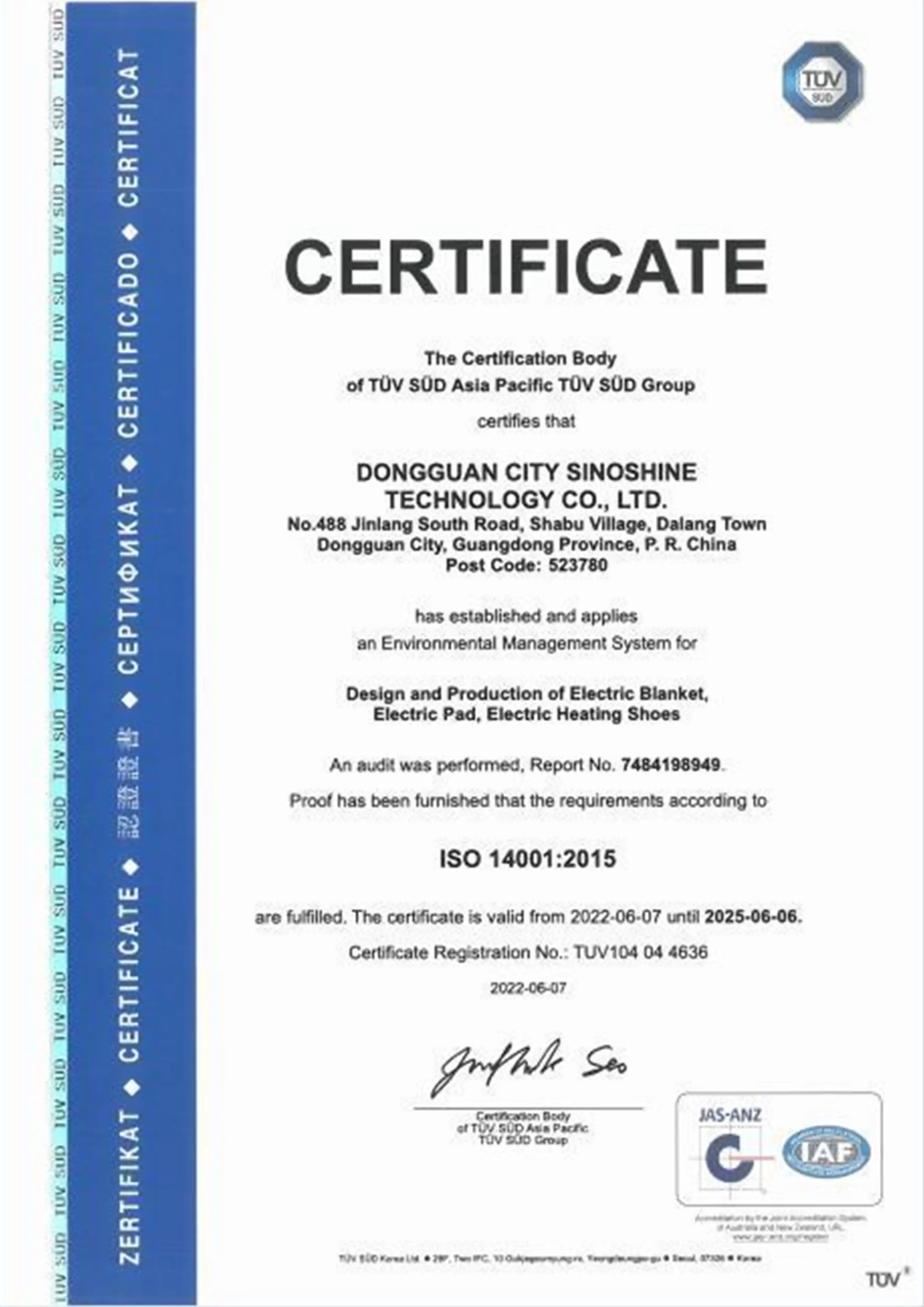 ISO 14001:2015@sshine ISO 14001:2015@sshine
